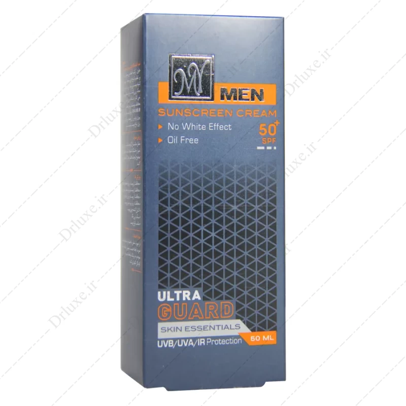 کرم ضد آفتاب SPF50 فاقد چربی آقایان مای 50 میلی لیتر